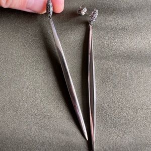 Alexis Bittar Fine Marquis Spike Earrings